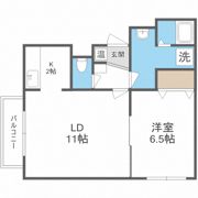 E・コートN15 A棟の間取り画像