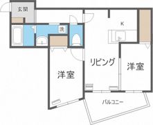 コローレ琴似の間取り画像