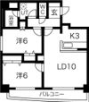 ブルーリーフ桑園の間取り画像