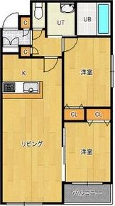ヴィエルジュ北8条の間取り画像