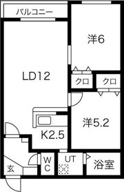 リヒトラーレ環状通東の間取り画像