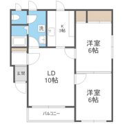 ブラボー1715の間取り画像