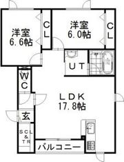 スピカ・クラージュの間取り画像