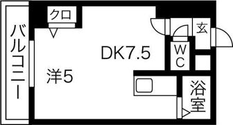 ミラバ澄川の間取り画像