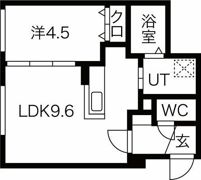 patio豊平の間取り画像