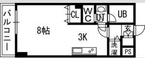 PRIME URBAN北14条の間取り画像