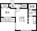 ブランシャール美園の間取り画像