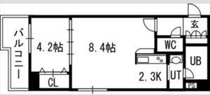 PRIME URBAN北14条の間取り画像