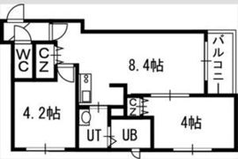 クラッセ知事公館前の間取り画像