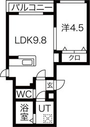 ラグゼ山の手の間取り画像