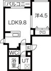 ラグゼ山の手の間取り画像