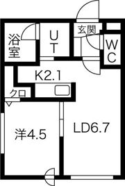 マルガレーテン琴似の間取り画像