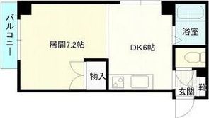 コーポ千花の間取り画像
