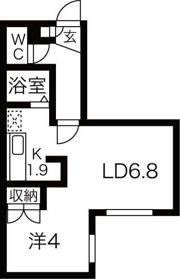 サンタの館2の間取り画像
