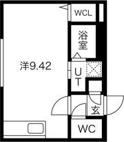 プラチナレジデンス円山公園の間取り画像