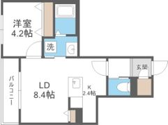 アメニティ新札幌の間取り画像