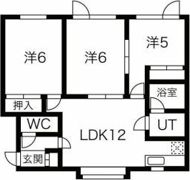 AMハイツの間取り画像