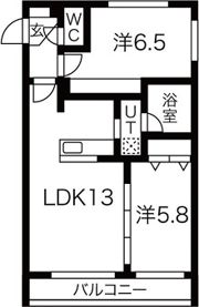 ciliegio円山（シリエージョ円山）の間取り画像