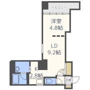 札幌中央区レジデンスの間取り画像