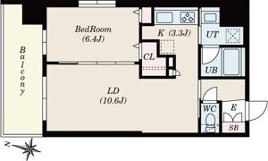 COH RESIDENCE 札幌の間取り画像