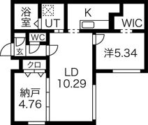 フェスタリアN27の間取り画像