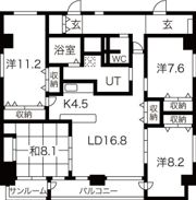 N-GRACEの間取り画像