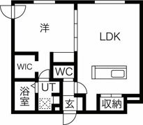 R-fino札幌桑園の間取り画像