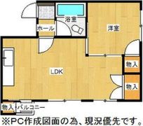 ユニバーサルビル東札幌の間取り画像
