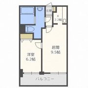 ビッグパレス南4条の間取り画像