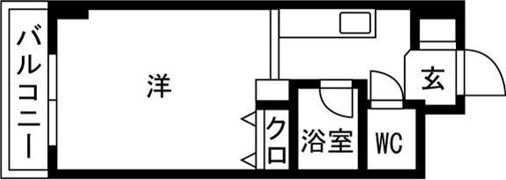 メゾンクレスト北大前 IIの間取り画像
