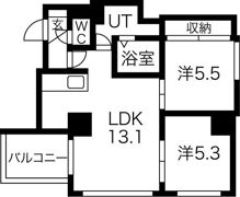 VIOLETTA （ヴィオレッタ）の間取り画像