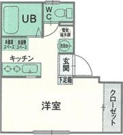 コーポサンの間取り画像