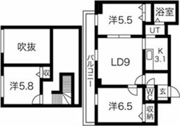 BLOCK HILLSの間取り画像