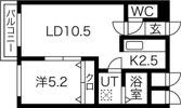 フェリース豊平の間取り画像