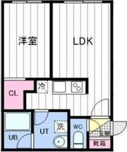 Aster月寒西IIの間取り画像