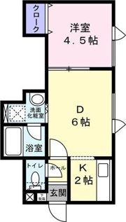 パルテール桑園の間取り画像