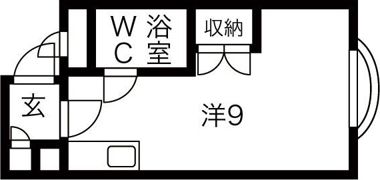 グランメール南8条の間取り画像