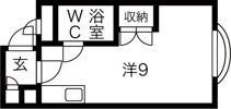 グランメール南8条の間取り画像