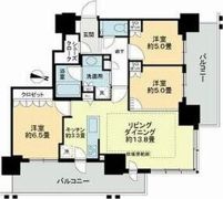 ザ・札幌タワーズ ウエストタワーの間取り画像