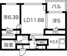 C-SELECTION.STELLA Iの間取り画像
