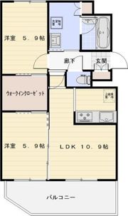 ラフィネ桑園の間取り画像
