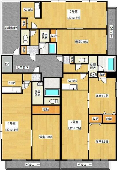 間取図