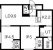 カサトレス白石の間取り画像