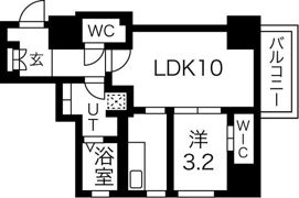 レガーロ札幌ステーションの間取り画像