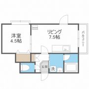 レジデンスヤヨイの間取り画像