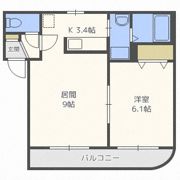 ヤマチパレスの間取り画像