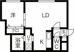 PATHOS MARUYAMAの間取り画像