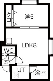 リーベンス澄川の間取り画像