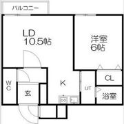 カントリースクエアの間取り画像