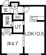 サンステージ豊平4-12の間取り画像